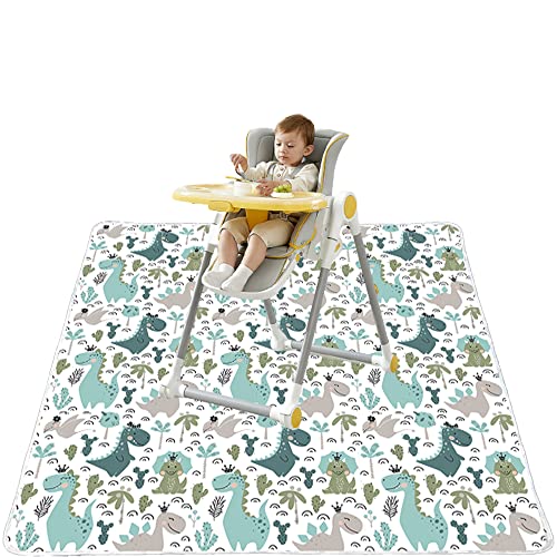Baby Splat Mat for Under High Chair, 51