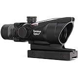 Terminus Optics Black TOC1 Red True Fiber BDC Reticle 4x32 Magnification Rifle Scope Terminus LLC