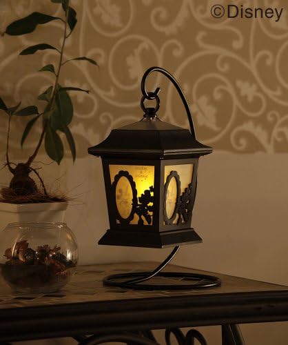 Amazon タカショー Takasho ソーラーライト シルエットストーリーランタン ミッキー ミニー Td Lr04 幅12 8cm 奥行12 8cm 高さ21 5cm ランタン