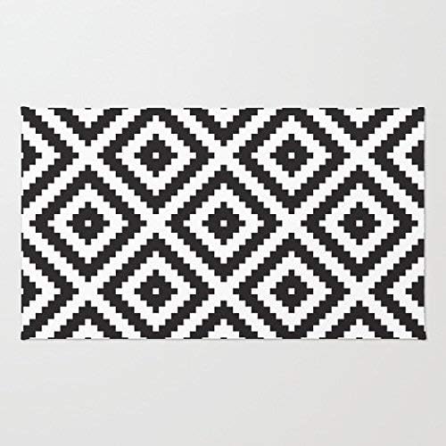 Shke Ikea Lappljung Ruta Pattern Durable Doormat, Indoor/Outdoor Floor Mat