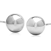 Ross-Simons 12mm Sterling Silver Ball Stud Earrings