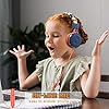 Baseman-Kids-Headphones-with-Microphone-Wired-On-Ear-Headsets-with-Safe-Volume-Limited-85-dB-Foldable-and-Adjustable-Headphones-with-a-35mm-Jack-Cord-for-ChildrenSchoolCellphoneTablet-Orange BASEMAN Kids Headphones with Microphone, Cute Football Design Wired On-Ear Children Headphones with Volume Limit…