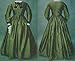 Sewing Pattern Laughing Moon 111 - LM 111: Ladies' Early 1860's Day Dress