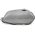 The Manta Cafe Racer Gas Tank - Raw Steel - Motorcycle Gas / Fuel Tank 3.2 Gallon 12L