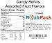 Nosh Pack Pez Candy Refills - Assorted Fruit Flavors - 1 Lb