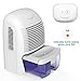 KAIKING Mini Dehumidifier, Auto Shut Off Portable Electric Dehumidifiers for Damp Air Mold Moisture in Small Closet Wardrobe Kitchen (Safe Compact Thermo-electric)