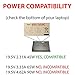 PowerSource 45W UL Listed Charger for HP-Spectre x360 HP Stream 11 13 14; 360 Spectre 13t; Elitebook Folio 1040 G1 G2 G3; Split 13 Pavilion X2 Laptop AC-Adapter Power-Supply Cord