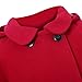 Richie House Girls' Wool Double-Breasted Jacket Size 1-10Y RH2517-A