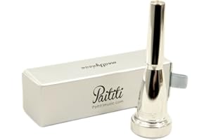 Paititi Silver Plated Rich Tone Bb 3C Trumpet Mouthpiece