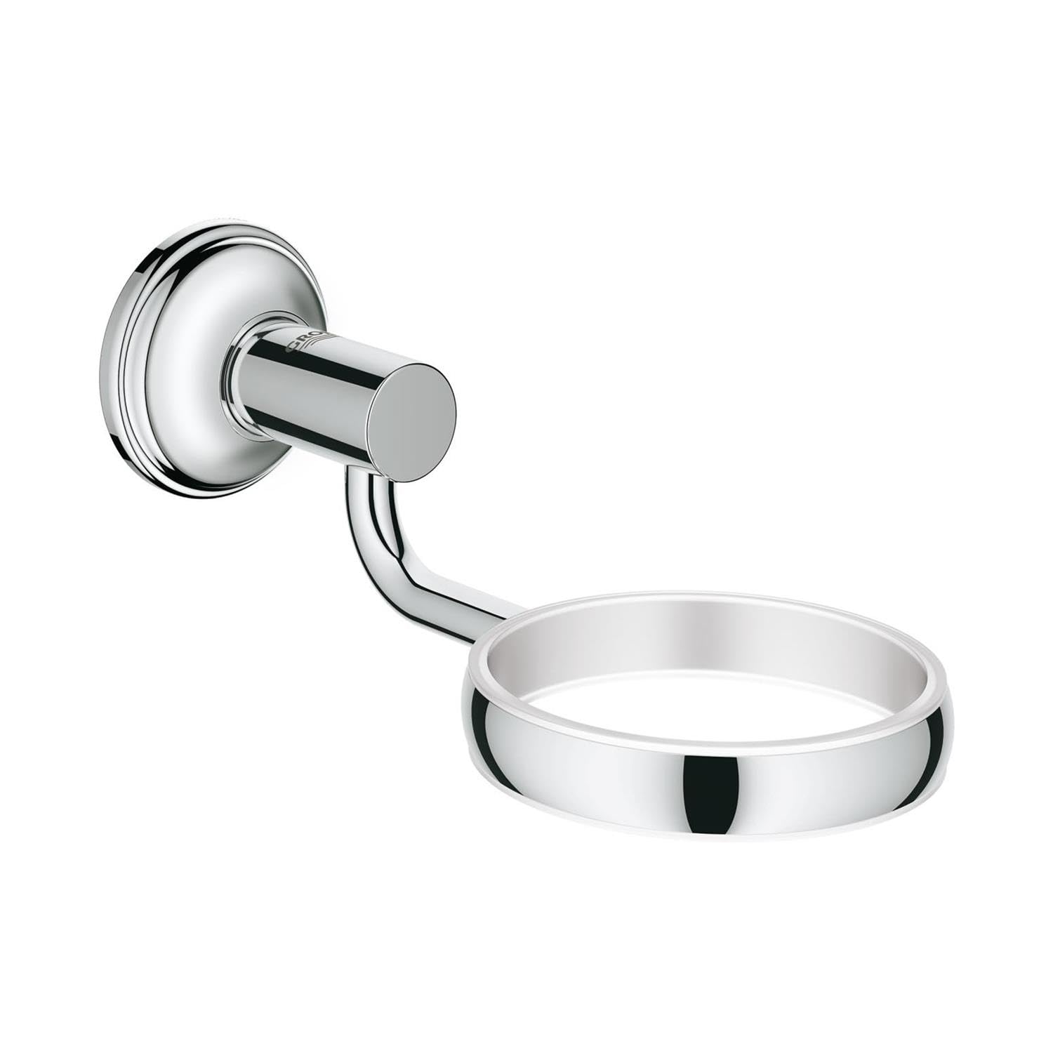 GROHE Essentials Authentic Glass/Soap Dish Holder Chrome 40652001