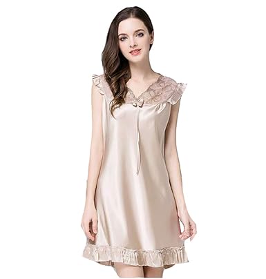 satin sleep dress