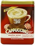 Hills Bros., Cappuccino, Mocha Mint, 15oz Canister (Pack of 2)