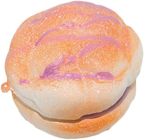 Kayoon 8CM Random Color Jumbo Squishy Puff Toy Slow Rising Bun Cream Bag Strap Pendant Hand Pillow Squeeze Toy