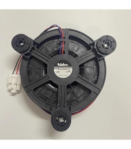 Ventilateur Réfrigérateur 12V DC - GW13E12MS1AB-52 - 12 Cm, 3 Fils - Compatible Nidec