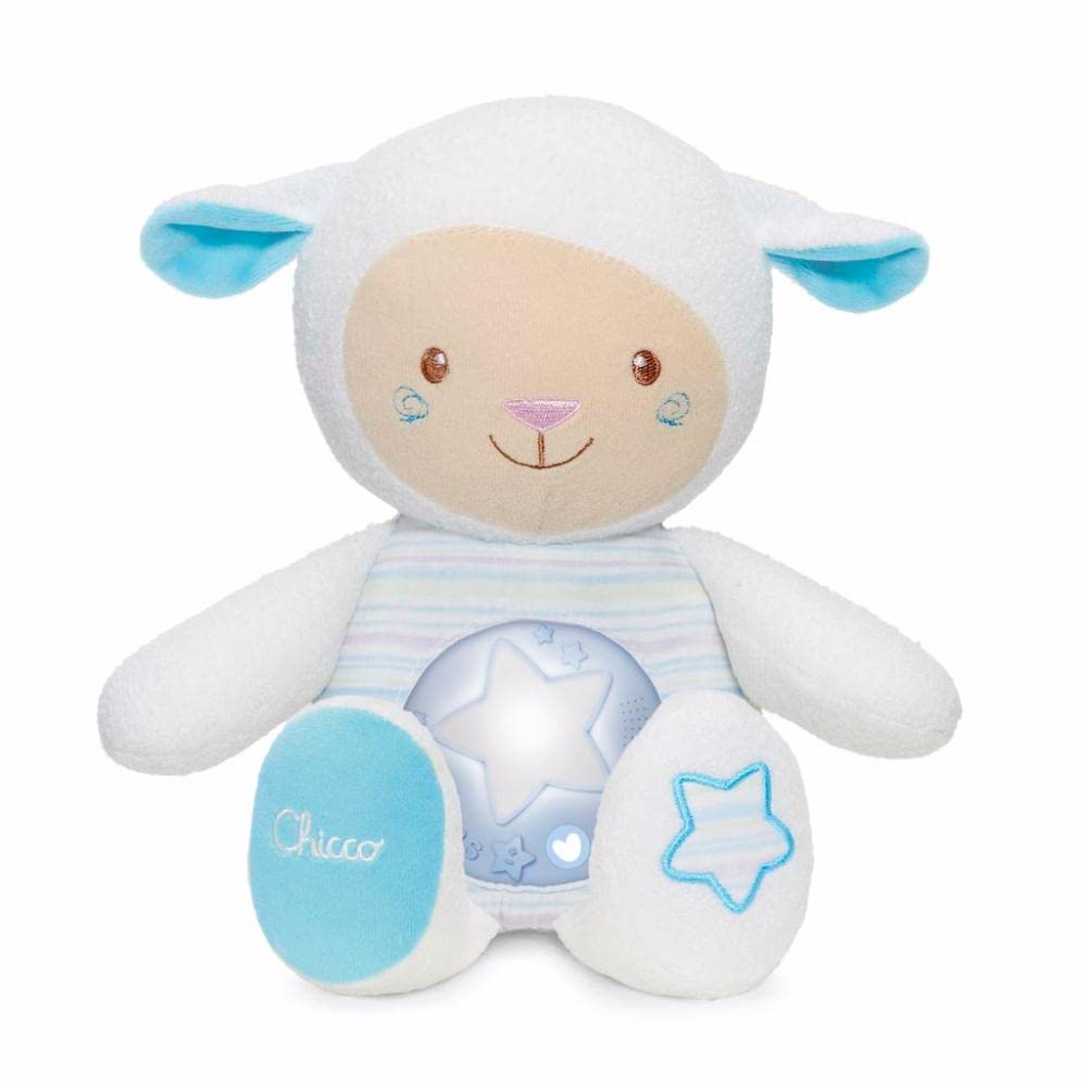 Chicco First Dreams Lullaby Musical Sheep Nightlight Projector, Blue