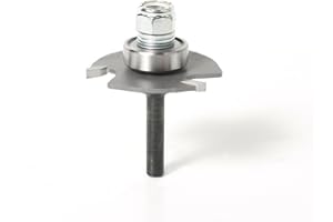 Amana Tool - 53406 Slotting Cutter Assembly 3 Wing x 1-7/8 Dia x 1/8 x 1/4" Shank