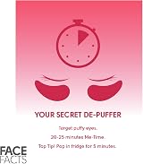 Pretty Face Facts Under-Eye Gel Patches Reduce Dark Circles 4 Pairs view 5