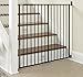 Storkcraft Easy Walk-Thru Tall Metal Safety Gate (White, Black, Gray) – 33.75 Inches Tall, Easy to Install, Pet-Friendly, Durable Metal Hardware, Ideal for Taller Children and Larger Pets