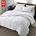 REST SYNC King Size All Seasons Comforter Duvet Insert White with Corner Tabs - Luxury Hotel Collection Hypoallergenic Goose Down Alternative Comforter