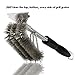 Zredurney Grill Brush, BBQ Cleaning Brush and Scraper, 18