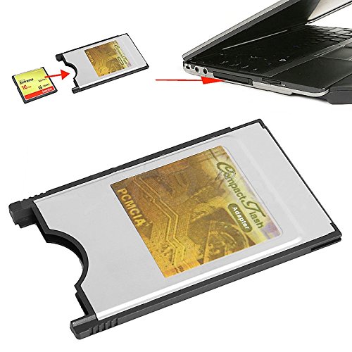 JXSZ PCMCIA Cardbus TO CF I type Compact Flash Memory Card Adapter Reader Converter