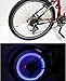 GlowPRO Bike Tire LED Valve Stem Caps Light - Dazzling Neon Colors are Best Night Safety Reflective Gear. Brilliant Illumination Gives High Visibility for Motorcycles, Cyclists and Child Safety! - Red