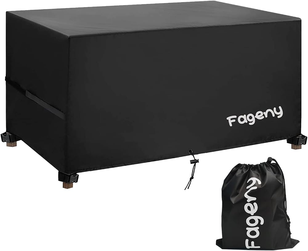 Fageny Outdoor Furniture Cover 213x132x74 cm Waterproof Tear-Resistant Oxford