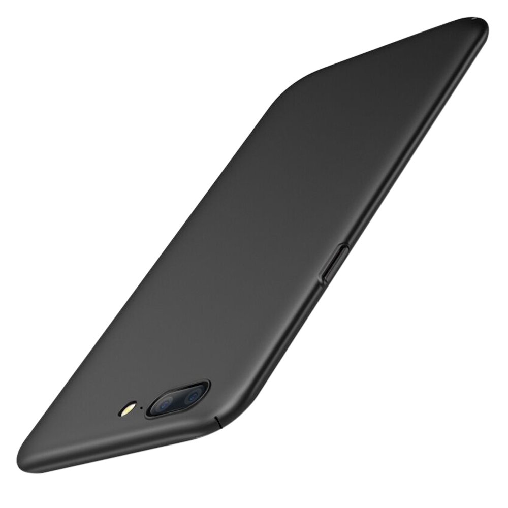 Hülle für OnePlus 5, Senisttech OnePlus 5 Ultra Slim Schutzhülle ,Anti-Scratch Shockproof und Schutz vor Fingerabdruck, Staub Handyhülle Case für OnePlus 5 (Schwarz)