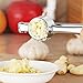Garlic Press Crusher Kitchen Garlic Presser Tool Heavy-duty Garlic Mincer With Large Crushing Chamber and Comfortable Gripping Handles