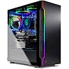 SkyTech Shadow Gaming Computer PC Desktop – Ryzen 5 3600 6-Core 3.6GHz, GTX 1660 Ti 6G, 500G SSD, 8GB DDR4 3000, RGB, AC…