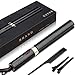 Hair Straightener, Targherle Professional Straightener Flat Iron 2 in 1 Hair Straightener for All Hair Types, 3D Floatiing Tourmaline Ceramic Adjustable Temperature 250℉-450℉ (Black)