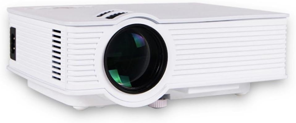 Projector, Damark GP-9 800 Lumens Mini Home Theater HD LCD Projector 1920 x 1080 Pixels LED Video Micro Pico Projector Support HDMI USB SD AV VGA TV Interface