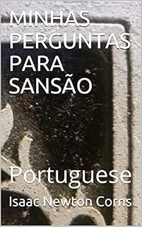 Livro MINHAS PERGUNTAS PARA SANSÃO: Portuguese