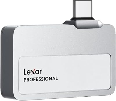 Lexar Professional Go 1TB Portable SSD USB 3.2 ProRes 1050MB/s IP65