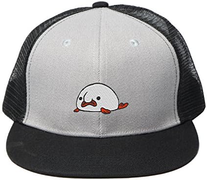 Baseball Adjustable Hat Mesh Back Cotton Breathable Cap Embroidery blobfish cute For Men