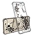 Cutebe Shockproof Hard PC+ TPU Bumper Case Scratch-Resistant Cover for Samsung Galaxy S8 Plus (2017) Butterfly