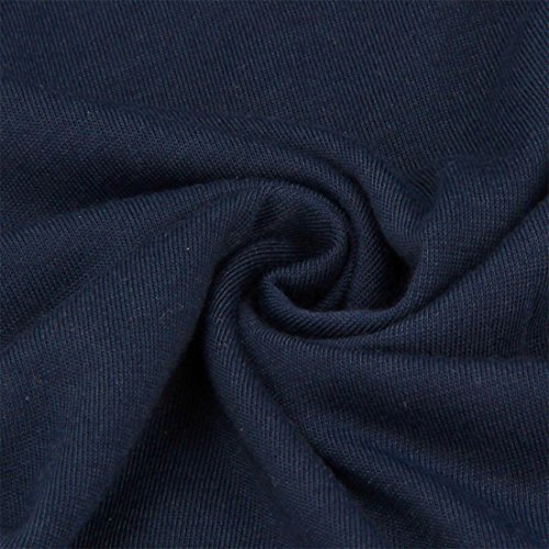HANYI Women Summer Lace Sleeve Loose Shirt Blouse Casual Tank Tops (XL, Deep Blue)