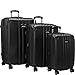 Kenneth Cole Reaction Reverb Hardside 8-Wheel 3-Piece Spinner Luggage Set: 20