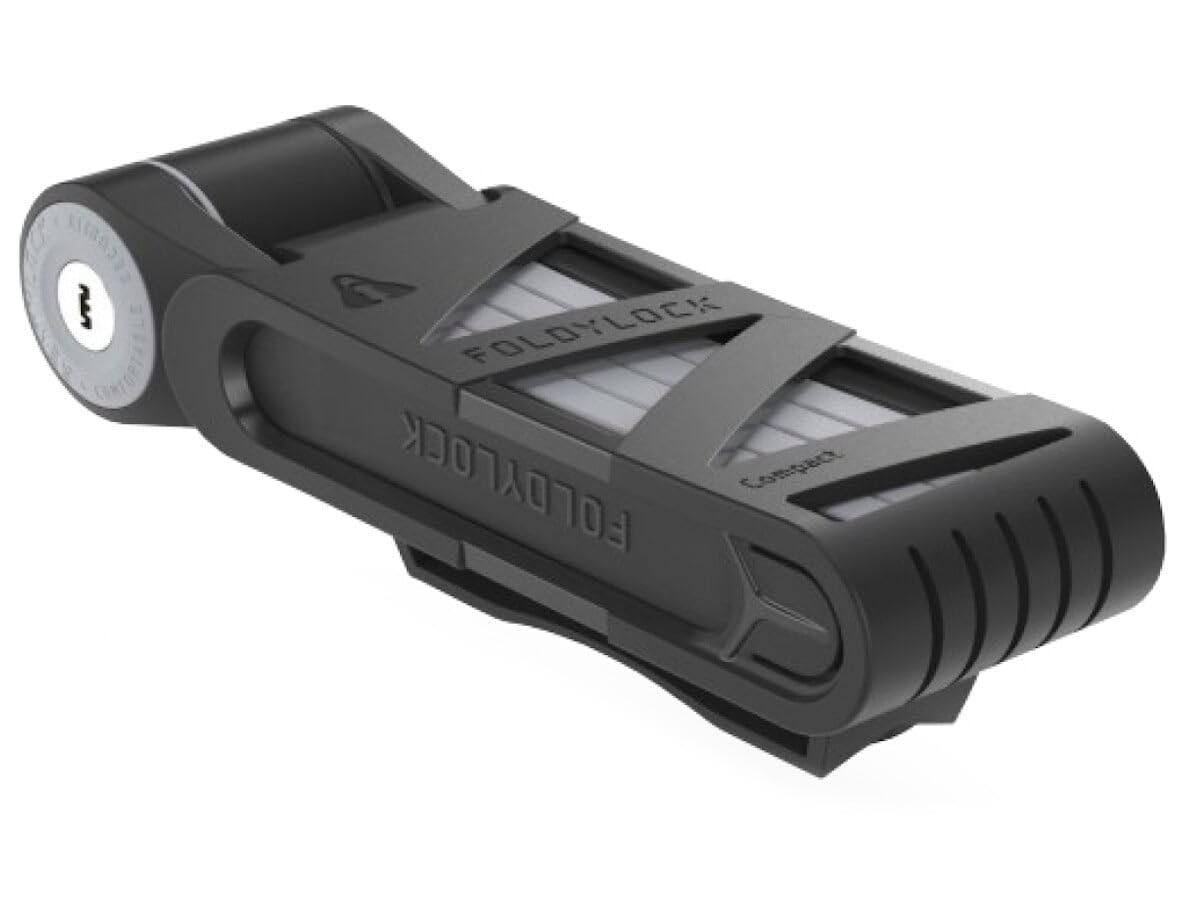 Voxom Unisex - Adult Foldylock Compact Folding Lock Grey 85 cm