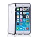 JOTO iPhone 6 Plus 5.5 Hybrid Bumper Frame Case - JOTO Slim Thin Hybrid Bumper Cover Case for Apple iPhone 6 Plus 5.5", Dual layer bumper case for iPhone 6 Plus (Black PC + Black TPU)