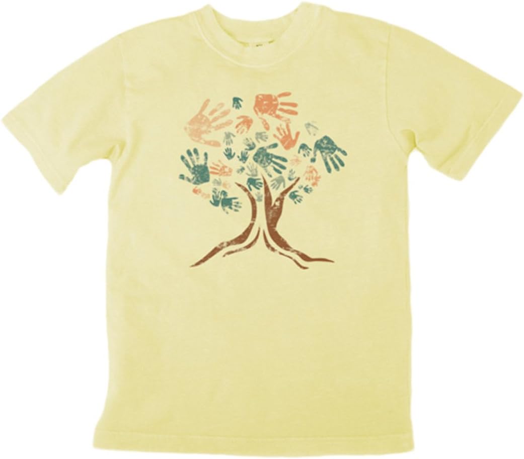 Earth Creations Boys Clay Dyed Treehugger T-Shirt