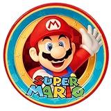 Super Mario Party Supplies - Dinner Plates (8)