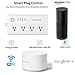 WiFi Smart Power Strip, Elepower Smart Surge Protector with 4 USB Charging Ports and 4 Smart AC Plugs for Multi Outlets Power Socket Extension Cord, Remote Control, Work with Alexa and Google Home