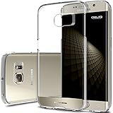 Galaxy S6 Edge Case, OBLIQ [NaKED SHIELD][Gold Platinum] Thin Slim Fit Armor Scratch Resist Metallic Finish Hard Protection Hybrid Clear Case (for Samsung Galaxy S6 Edge)