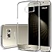 Galaxy S6 Edge Case, OBLIQ [NaKED SHIELD][Gold Platinum] Thin Slim Fit Armor Scratch Resist Metallic Finish Hard Protection Hybrid Clear Case (for Samsung Galaxy S6 Edge)