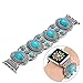 Fastgo for Apple Watch Band In Bohemian Ethnic Antique Style With Turquoise Fashion for Iwatch Strap For Series 3/2/1 All Type