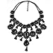 Teniu Fashion Crystal Flower Necklace Statement Collar Necklace Vintage Jewelry For Women Necklace