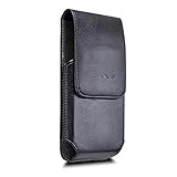 COVERLABUSA Comptiable for Huawei Ascend XT 2 Case, Huawei Elate 4G LTE Case, Huawei Y7 2017 Case, Vertical PU Leather Pouch Carrying Case with Belt Clip Belt Loops Holster (Fits with Slim Case)