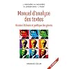 Manuel d’analyse des textes – 2e éd. – Histoire littéraire et poétique des genres: Histoire littéraire et poétique des genres