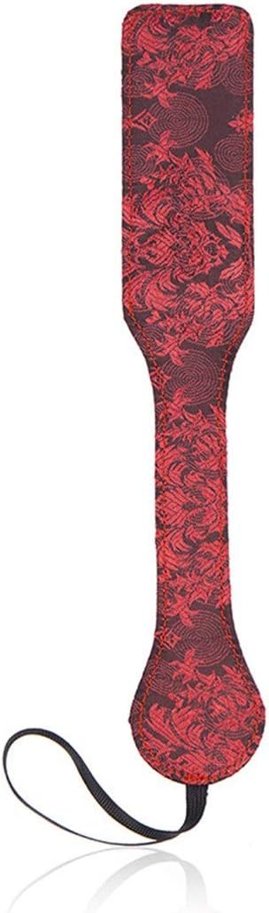 KAILLEET YY6 Couples Training Toys Red Pattern Hand Pats Spanking Adult Whipping Tools